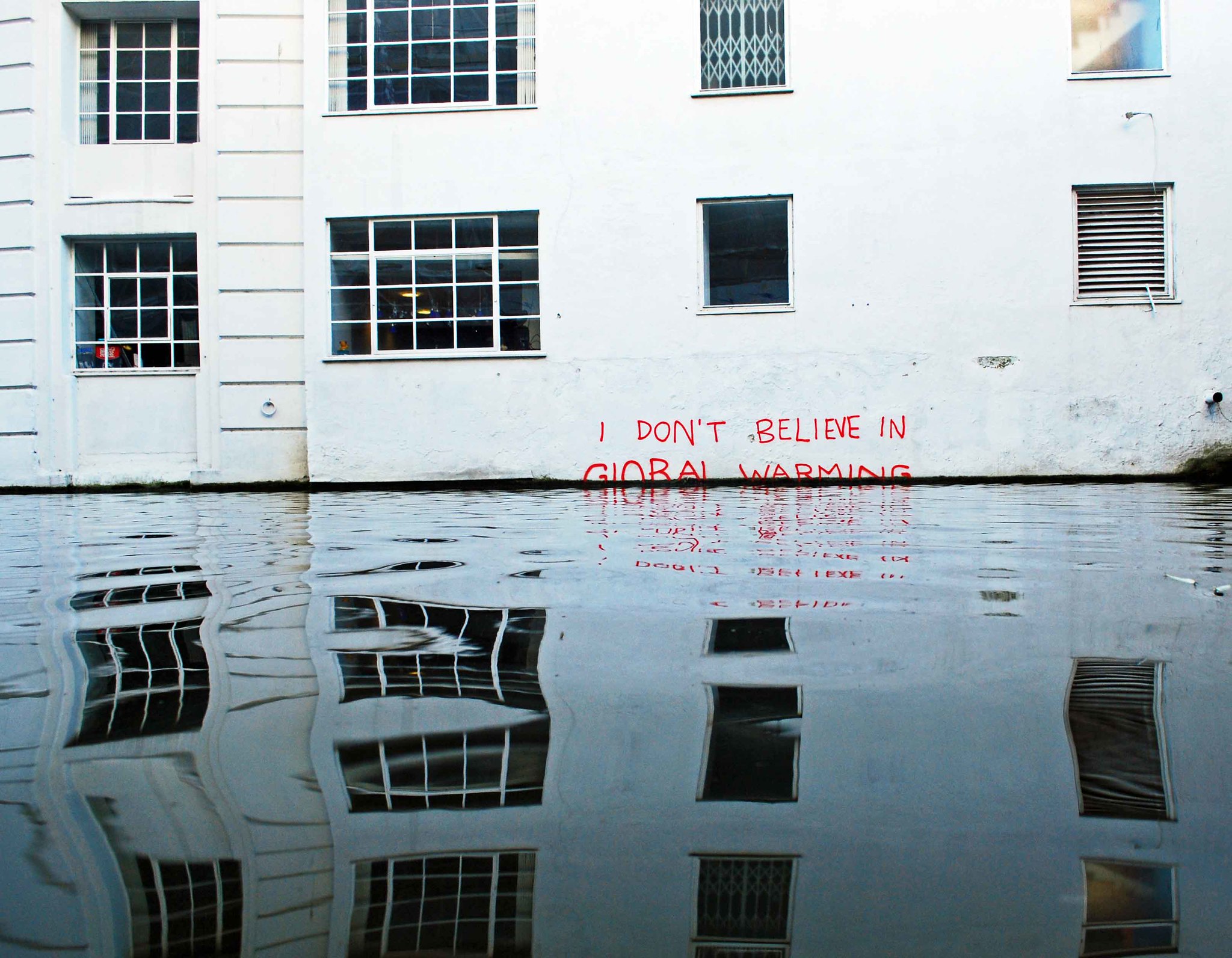 Réchauffement climatique banksy