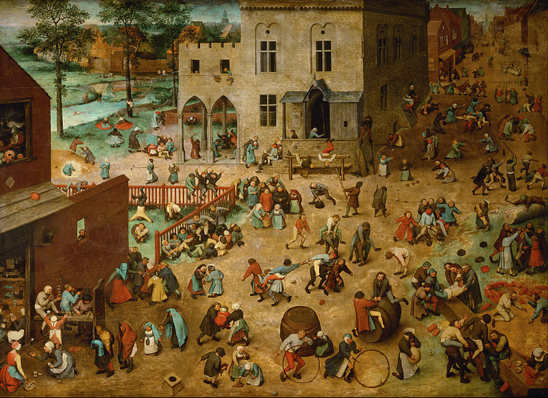« Les jeux d’enfants », par Pieter Bruegel l’Ancien -